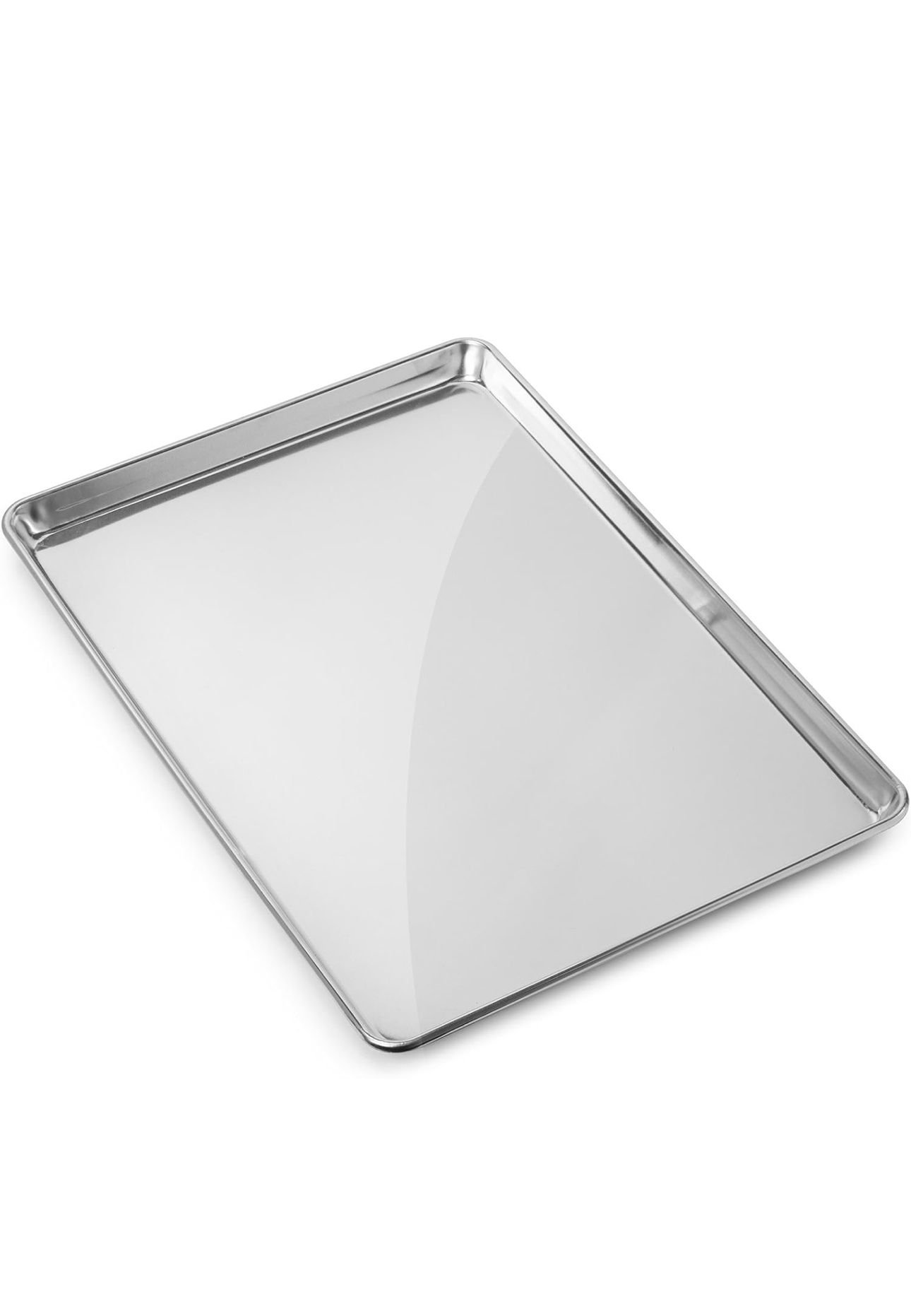Commercial Aluminum Baking Pan Set - 10 Full-Size Gridmann Baking Sheets - Image 3